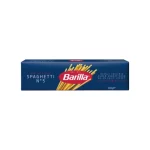 ماکارونی اسپاگتی BARILLA این محصول در بسته‌بندی **500 گرمی** عرضه می‌شود و یکی از محبوب‌ترین انواع ماکارونی در آشپزی ایتالیایی محسوب می‌شود. ماکارونی **اسپاگتی n.5** دارای ضخامت مناسبی است که باعث می‌شود هنگام پخت، بافت **آل دنته** (کمی سفت و جویدنی) داشته باشد. این نوع ماکارونی در مدت **8 تا 9 دقیقه** آماده می‌شود و می‌توان آن را با انواع سس‌ها مانند **پستو، آلفردو و بولونز** سرو کرد