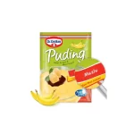 پودینگ شکلات، موز و نعناع Dr. Oetker