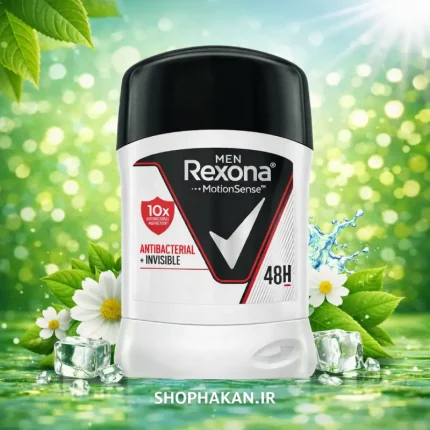 مام صابونی Rexona Men Antibacterial + Invisible