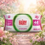 🧻 دستمال مرطوب Fairy با رایحه لیلیوم