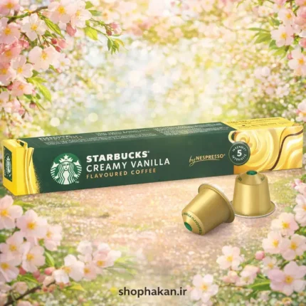 کپسول قهوه استارباکس مدل Creamy Vanilla Intensity 5