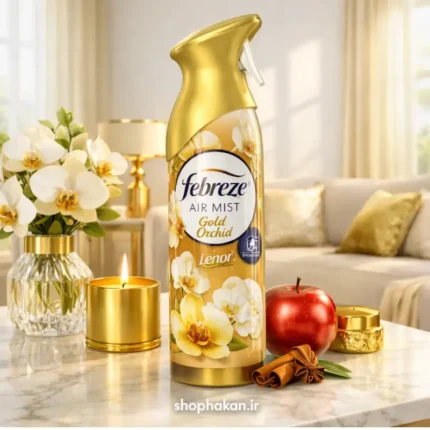 🌼  اسپری خوشبوکننده هوا Febreze Gold Orchid - تصویر 3