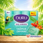 صابون DURU مدل YAĞMUR ORMANI (جنگل بارانی) – بسته ۴ عددی